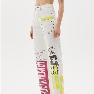 Ksubi Playback Stoked Neon Denim Jeans 